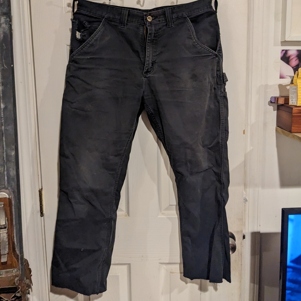 Carhartt Black straight leg pants
